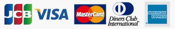 JCB VISA MasterCard DinersClub AmericanExpress